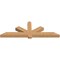 Ekena Millwork Kennewick Timber Gable Bracket, Western Red Cedar, 84"W x 28"H x 5 1/2"D x 5 1/2"F, 8/12 Pitch GBW084X28X0606KEN00SWR - alternate 2
